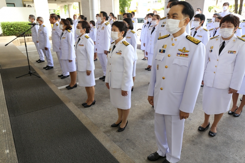 พิธีถวายสัตย์ปฏิญาณเพื่อเป็นข้าราชการที่ดีและพลังของแผ่นดิน ประจำปี 2563 ณ สำนักงานการตรวจเงินแผ่นดิน