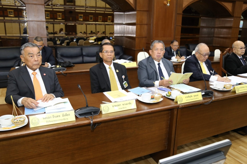 การประชุมหารือร่วมระหว่างคณะกรรมาธิการกิจการองค์กรอิสระตามรัฐธรรมนูญ วุฒิสภา และคณะกรรมการตรวจเงินแผ่นดิน  ผู้ว่าการตรวจเงินแผ่น