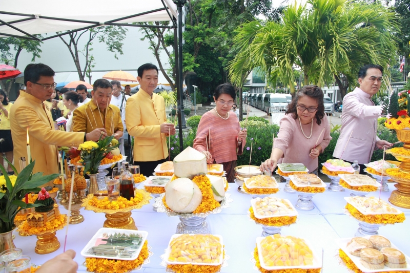 พิธีบรวงสรวงเนื่องในโอกาสครบรอบวันสถาปนา สตง. ครบรอบปีที่ 103