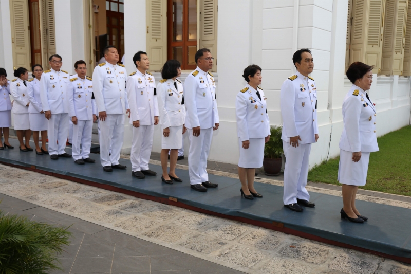 2562-09-25 สตง.ร่วมเป็นเจ้าภาพบำเพ็ญกุศลพระพิธีธรรมสวดพระอภิธรรมศพ พลเอก เปรม  ติณสูลานนท์ อดีตประธานองคมนตรีและรัฐบุรุษ 