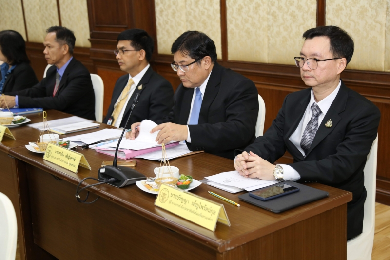 การประชุมหารือร่วมระหว่างคณะกรรมาธิการกิจการองค์กรอิสระตามรัฐธรรมนูญ วุฒิสภา และคณะกรรมการตรวจเงินแผ่นดิน  ผู้ว่าการตรวจเงินแผ่น