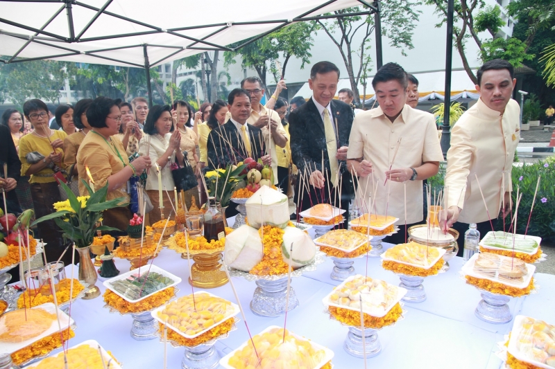 พิธีบรวงสรวงเนื่องในโอกาสครบรอบวันสถาปนา สตง. ครบรอบปีที่ 103