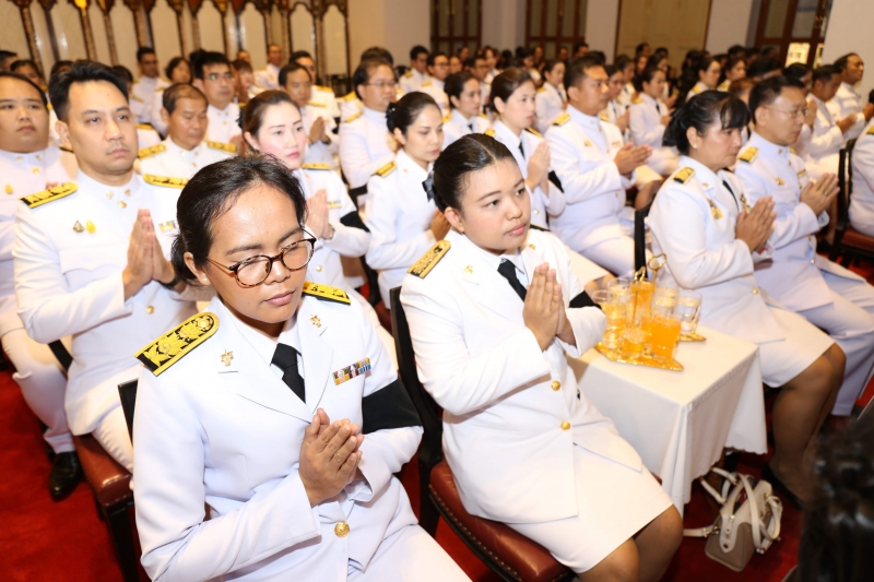 2562-09-25 สตง.ร่วมเป็นเจ้าภาพบำเพ็ญกุศลพระพิธีธรรมสวดพระอภิธรรมศพ พลเอก เปรม  ติณสูลานนท์ อดีตประธานองคมนตรีและรัฐบุรุษ 