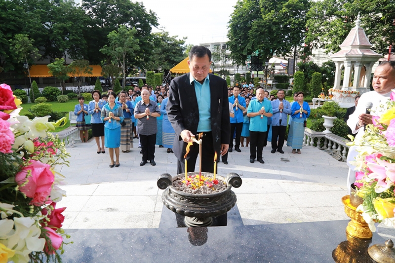 พิธีถวายเครื่องราขสักการะ วันคล้ายวันสถาปนา สตง.ครบ 101 ปี