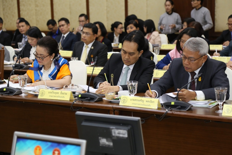 การประชุมหารือร่วมระหว่างคณะกรรมาธิการกิจการองค์กรอิสระตามรัฐธรรมนูญ วุฒิสภา และคณะกรรมการตรวจเงินแผ่นดิน  ผู้ว่าการตรวจเงินแผ่น