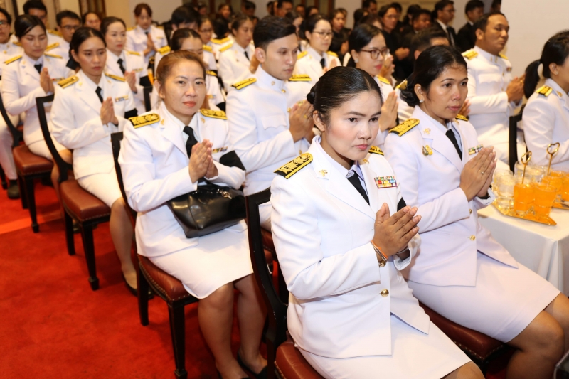 2562-09-25 สตง.ร่วมเป็นเจ้าภาพบำเพ็ญกุศลพระพิธีธรรมสวดพระอภิธรรมศพ พลเอก เปรม  ติณสูลานนท์ อดีตประธานองคมนตรีและรัฐบุรุษ 