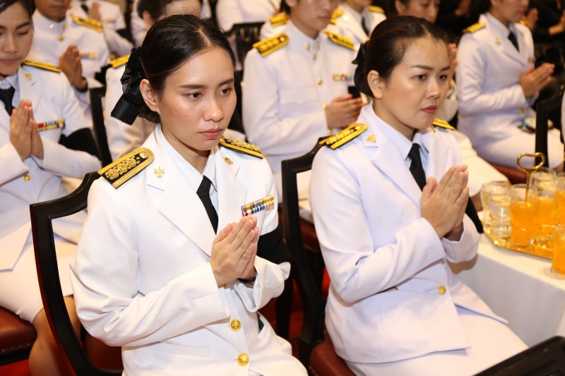 2562-09-25 สตง.ร่วมเป็นเจ้าภาพบำเพ็ญกุศลพระพิธีธรรมสวดพระอภิธรรมศพ พลเอก เปรม  ติณสูลานนท์ อดีตประธานองคมนตรีและรัฐบุรุษ 