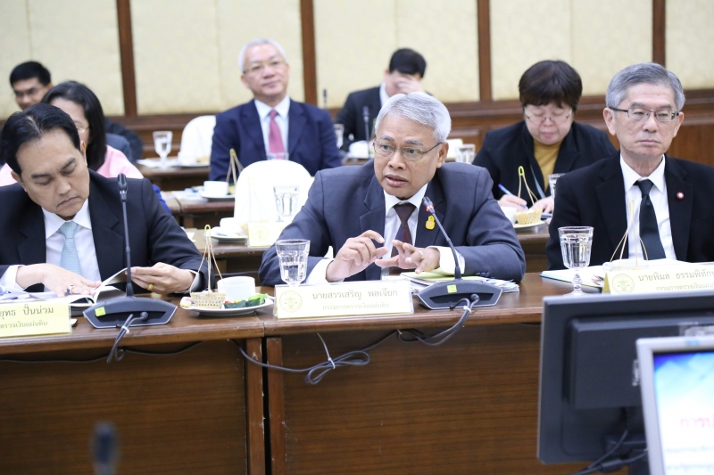 การประชุมหารือร่วมระหว่างคณะกรรมาธิการกิจการองค์กรอิสระตามรัฐธรรมนูญ วุฒิสภา และคณะกรรมการตรวจเงินแผ่นดิน  ผู้ว่าการตรวจเงินแผ่น