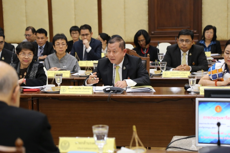 การประชุมหารือร่วมระหว่างคณะกรรมาธิการกิจการองค์กรอิสระตามรัฐธรรมนูญ วุฒิสภา และคณะกรรมการตรวจเงินแผ่นดิน  ผู้ว่าการตรวจเงินแผ่น