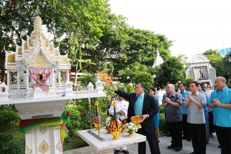 พิธีถวายเครื่องราขสักการะ วันคล้ายวันสถาปนา สตง.ครบ 101 ปี