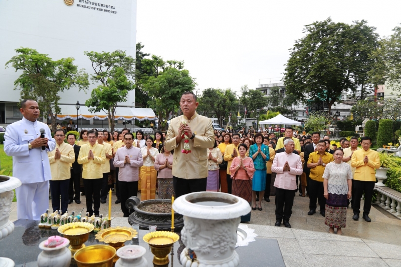 พิธีบรวงสรวงเนื่องในโอกาสครบรอบวันสถาปนา สตง. ครบรอบปีที่ 103