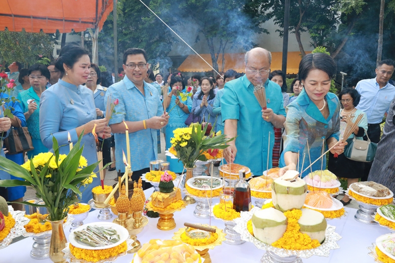 พิธีถวายเครื่องราขสักการะ วันคล้ายวันสถาปนา สตง.ครบ 101 ปี