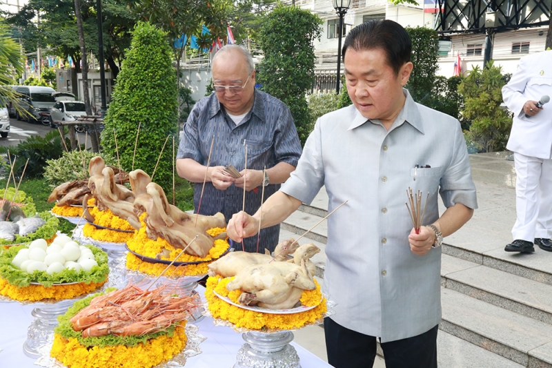 พิธีถวายเครื่องราขสักการะ วันคล้ายวันสถาปนา สตง.ครบ 101 ปี