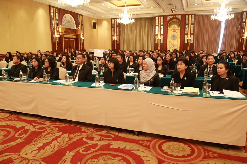 พิธีเปิดการฝึกอบรมโครงการส่งเสริมความรู้การตรวจเงินแผ่นดิน