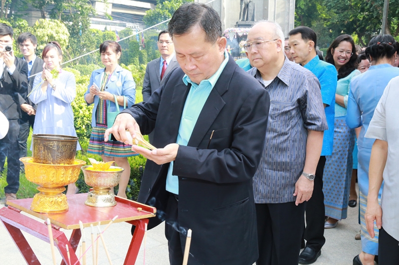 พิธีถวายเครื่องราขสักการะ วันคล้ายวันสถาปนา สตง.ครบ 101 ปี