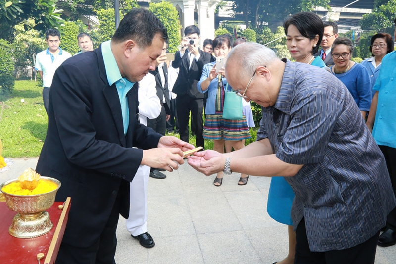 พิธีถวายเครื่องราขสักการะ วันคล้ายวันสถาปนา สตง.ครบ 101 ปี