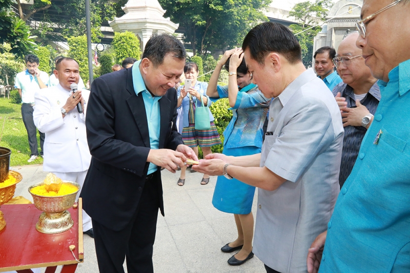 พิธีถวายเครื่องราขสักการะ วันคล้ายวันสถาปนา สตง.ครบ 101 ปี