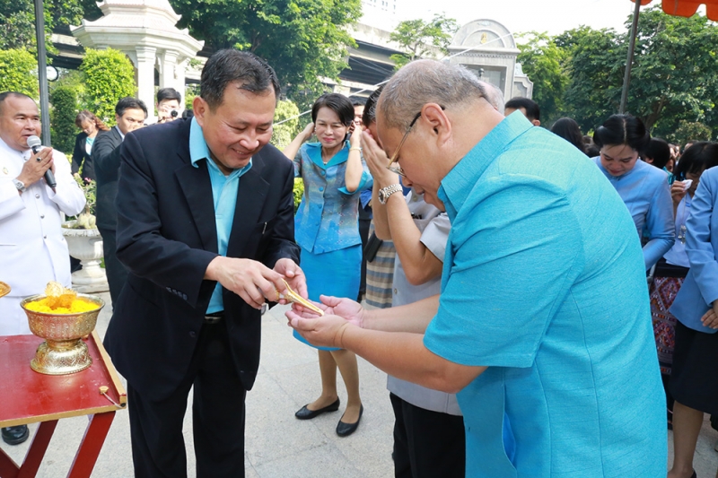 พิธีถวายเครื่องราขสักการะ วันคล้ายวันสถาปนา สตง.ครบ 101 ปี