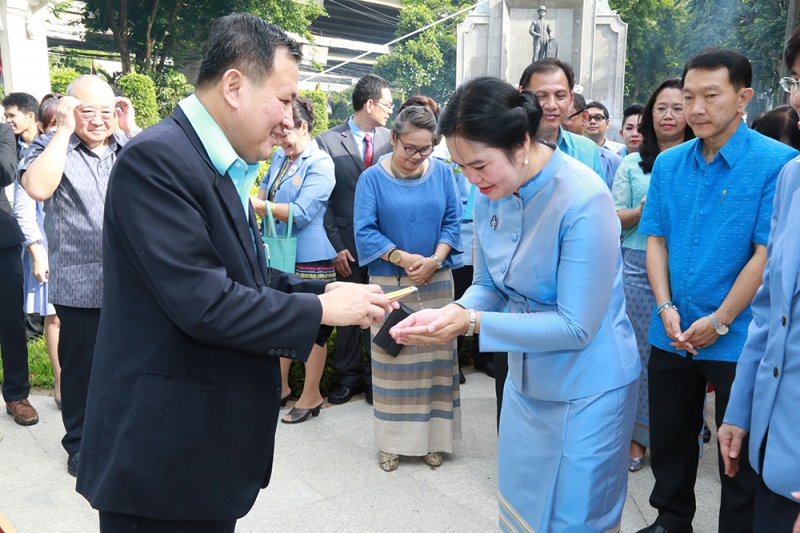 พิธีถวายเครื่องราขสักการะ วันคล้ายวันสถาปนา สตง.ครบ 101 ปี