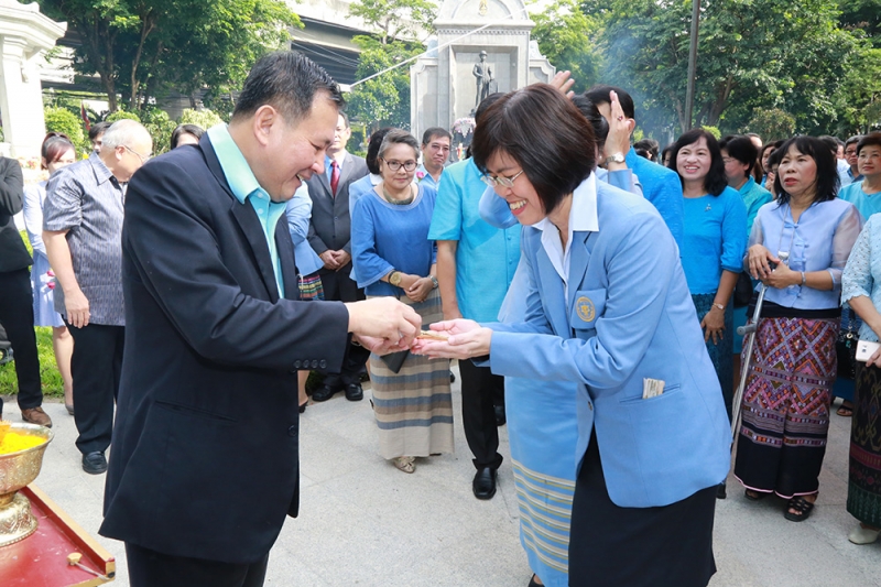 พิธีถวายเครื่องราขสักการะ วันคล้ายวันสถาปนา สตง.ครบ 101 ปี