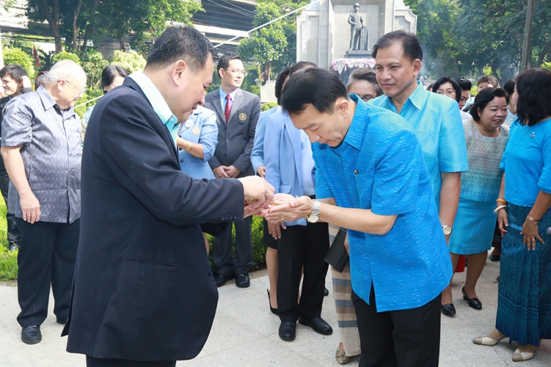 พิธีถวายเครื่องราขสักการะ วันคล้ายวันสถาปนา สตง.ครบ 101 ปี