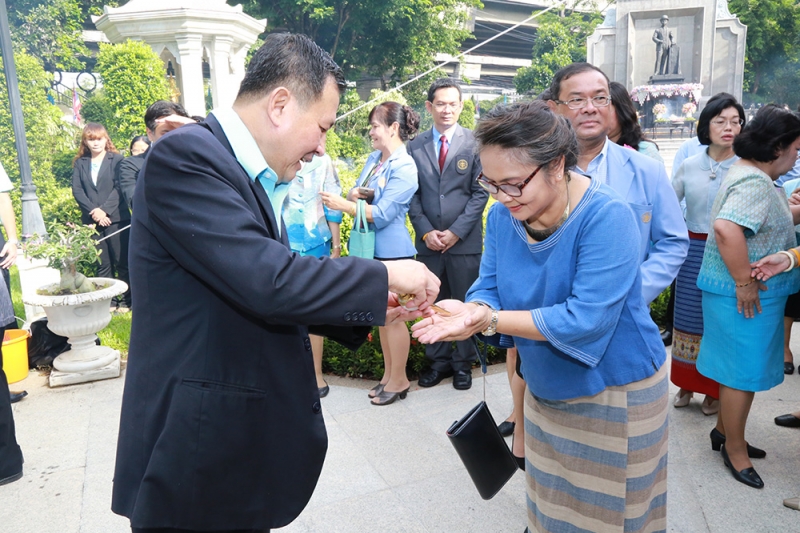 พิธีถวายเครื่องราขสักการะ วันคล้ายวันสถาปนา สตง.ครบ 101 ปี