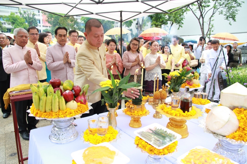 พิธีบรวงสรวงเนื่องในโอกาสครบรอบวันสถาปนา สตง. ครบรอบปีที่ 103