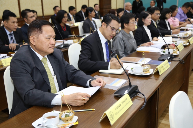 การประชุมหารือร่วมระหว่างคณะกรรมาธิการกิจการองค์กรอิสระตามรัฐธรรมนูญ วุฒิสภา และคณะกรรมการตรวจเงินแผ่นดิน  ผู้ว่าการตรวจเงินแผ่น