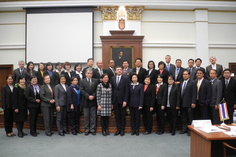 อบรมและศึกษาดูงานระบบคุณธรรมในการตรวจสอบภาครัฐ ณ ประเทศฮังการี