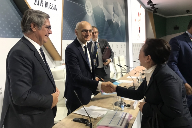 การประชุมสมัชชาองค์การสถาบันการตรวจสอบสูงสุดระหว่างประเทศ (INCOSAI) ครั้งที่ 23 ณ Manege Central Exhibition Hall กรุงมอสโก สหพัน