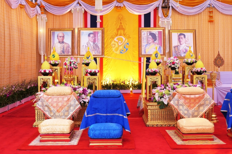  พิธีมหามงคลบำเพ็ญพระราชกุศล และเจริญพระพุทธมนต์ถวายพระพรชัยมงคล