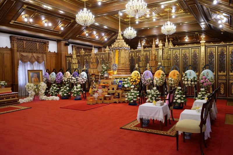 สำนักงานการตรวจเงินแผ่นดินเจ้าภาพพิธีบำเพ็ญกุศลสวดพระอภิธรรมศพเจ้าประคุณสมเด็จพระวันรัต (จุนท์ พฺรหฺมคุตฺโต)