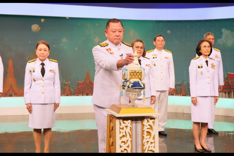 บันทึกเทปถวายพระพร