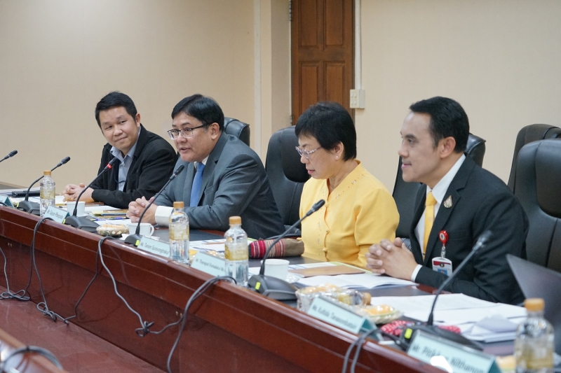 คณะผู้แทนจากสตง. ราชอาณาจักรภูฏาน เข้าเยี่ยมคารวะ ปตง. ผตง. และคณะผู้บริหาร สตง. ประเทศไทย