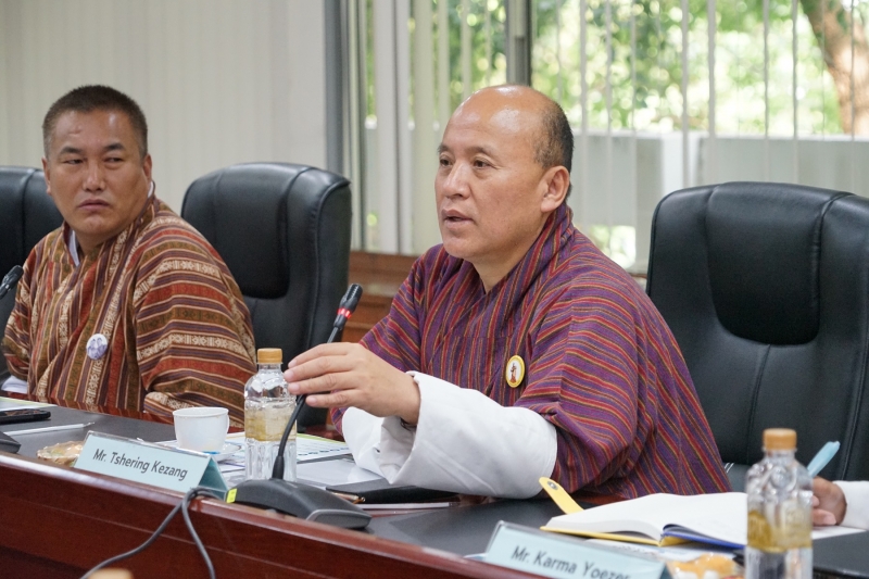  the delegation from the Royal Audit Authority of Bhutan