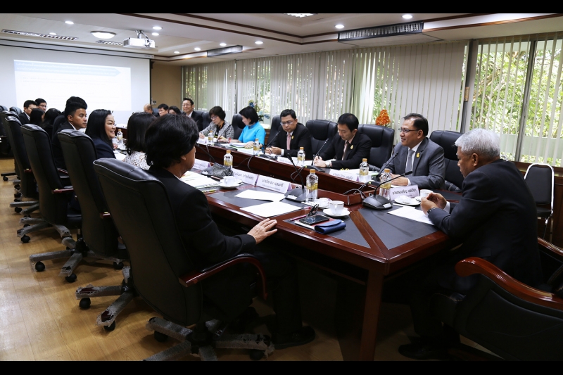 คณะผู้แทนศูนย์ประเมินคุณธรรมและความโปร่งใสในการดำเนินงานของหน่วยงานภาครัฐ (ITA) เข้าเยี่ยมชม สตง.