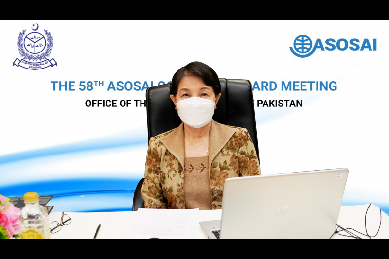 การประชุมคณะมนตรี ครั้งที่ 58 (58 th Governing Board Meeting) ของ ASOSAI แบบออนไลน์ ณ สำนักงานการตรวจเงินแผ่นดิน