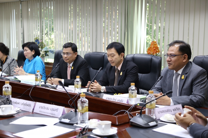 คณะผู้แทนศูนย์ประเมินคุณธรรมและความโปร่งใสในการดำเนินงานของหน่วยงานภาครัฐ (ITA) เข้าเยี่ยมชม สตง.