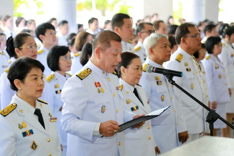  พิธีถวายพระพรชัยมงคลเนื่องในโอกาสพระราชพิธีบรมราชาภิเษก พุทธศักราช 2562