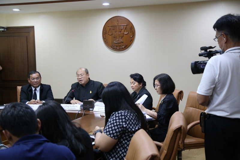 แถลงข่าวผลการตรวจสอบโครงการจัดซื้อเรือดำน้ำจากประเทศจีนของกองทัพเรือ