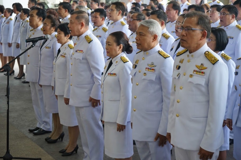  พิธีถวายพระพรชัยมงคลเนื่องในโอกาสพระราชพิธีบรมราชาภิเษก พุทธศักราช 2562