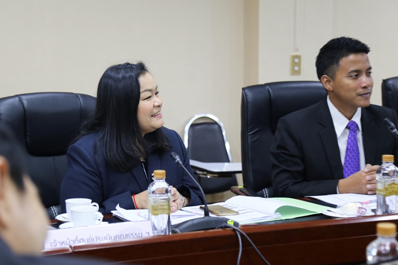 คณะผู้แทนศูนย์ประเมินคุณธรรมและความโปร่งใสในการดำเนินงานของหน่วยงานภาครัฐ (ITA) เข้าเยี่ยมชม สตง.