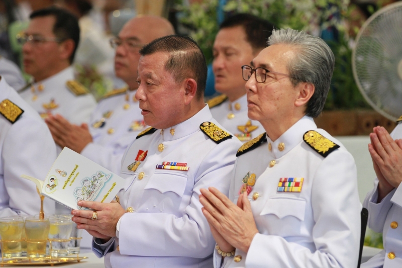 พิธีมหามงคลบำเพ็ญพระราชกุศลและเจริญพระพุทธมนต์ถวายพระพรชัยมงคล