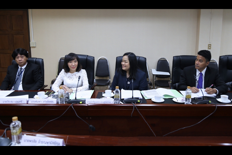 คณะผู้แทนศูนย์ประเมินคุณธรรมและความโปร่งใสในการดำเนินงานของหน่วยงานภาครัฐ (ITA) เข้าเยี่ยมชม สตง.