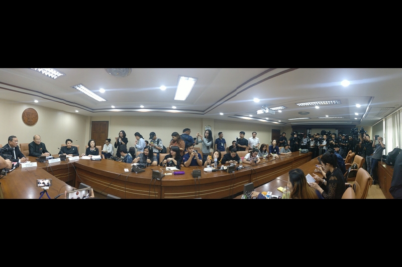 แถลงข่าวผลการตรวจสอบโครงการจัดซื้อเรือดำน้ำจากประเทศจีนของกองทัพเรือ