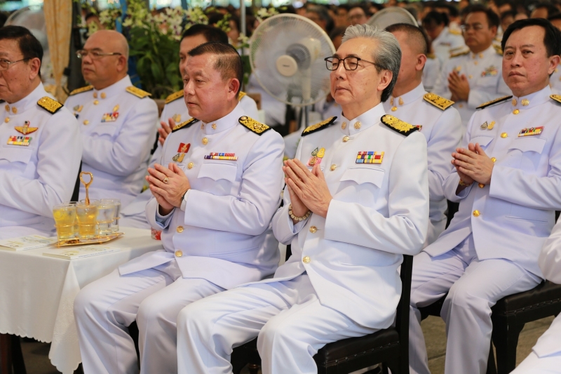พิธีมหามงคลบำเพ็ญพระราชกุศลและเจริญพระพุทธมนต์ถวายพระพรชัยมงคล