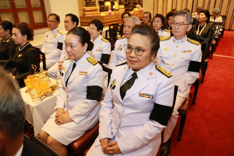 สตง.ร่วมพิธีลงนามแสดงความอาลัยและพิธีธรรมสวดพระอภิธรรมศพ พลเอก เปรม ติณสูลานนท์ อดีตประธานองคมนตรีและรัฐบุรุษ