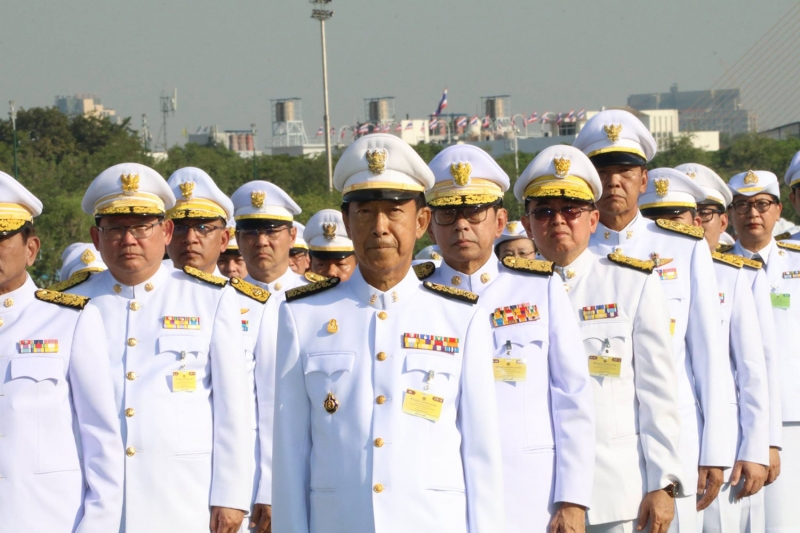 สตง.ร่วมพิธีวางพานพุ่มและถวายบังคมฯ 5 ธันวาคม 2561