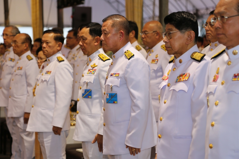  พิธีมหามงคลบำเพ็ญพระราชกุศล และเจริญพระพุทธมนต์ถวายพระพรชัยมงคล