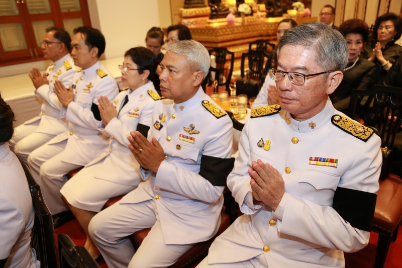 สตง.ร่วมพิธีลงนามแสดงความอาลัยและพิธีธรรมสวดพระอภิธรรมศพ พลเอก เปรม ติณสูลานนท์ อดีตประธานองคมนตรีและรัฐบุรุษ